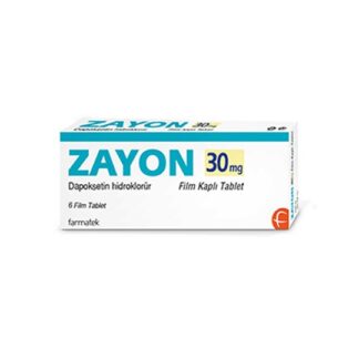 Zayon 30 Mg 6 Tablet - Erken Boşalmada Uzman Önerisi